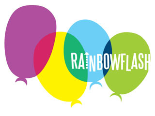 Picture:rainbow balloons